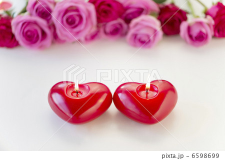 バラとキャンドル 6598699