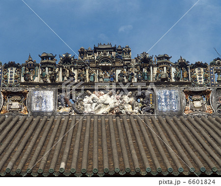 陳氏書院の屋根 6601824