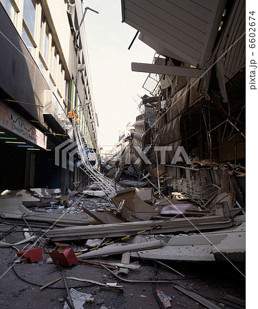三宮商店街 阪神淡路大震災 三宮商店街 阪神淡路大震災 6602674