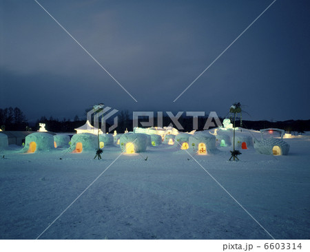 岩手雪まつり　小岩井農場 6603314