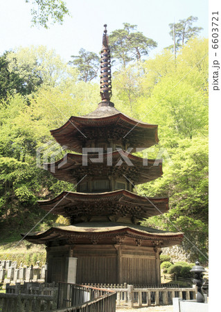 安楽寺　三重塔（国宝） 6603721
