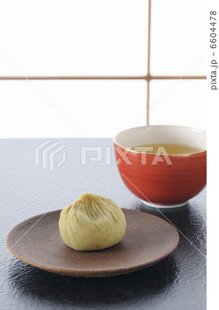 障子をバックにクリキントンとお茶 障子をバックにクリキントンとお茶 6604478