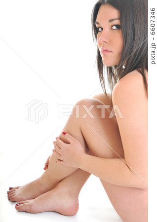 woman isolated one portrait woman isolated one portrait 6607346