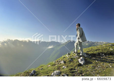 fresh sunrise at mountain 6609873