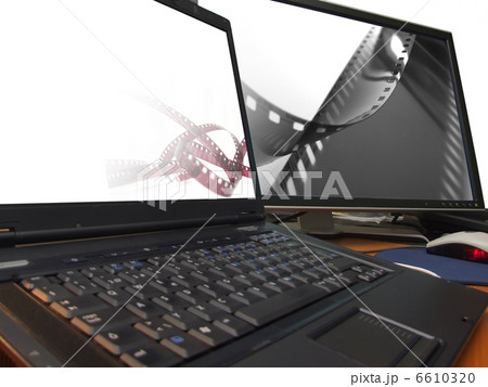 filmstrip on dual screen filmstrip on dual screen 6610320