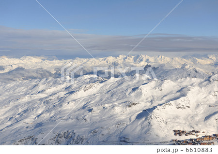 mountain snow sunset 6610883