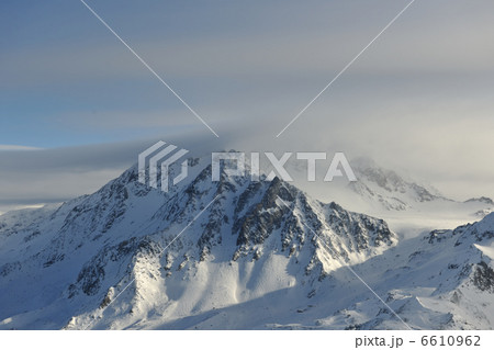 mountain snow sunset 6610962