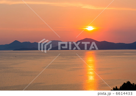 Summer sunset coastline (Croatia) Summer sunset coastline (Croatia) 6614433