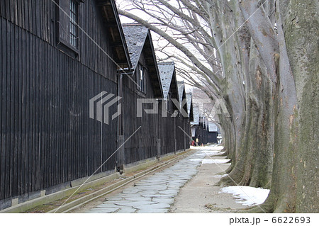 冬の山居倉庫 冬の山居倉庫 6622693