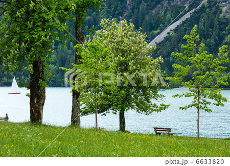 Achensee summer landscape (Austria). 6633820
