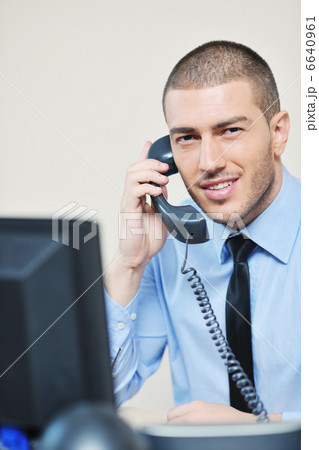 businessman with a headset 6640961