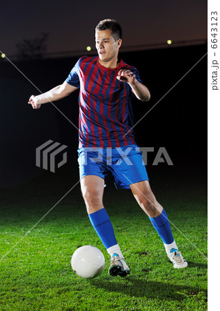 football player in action football player in action 6643123