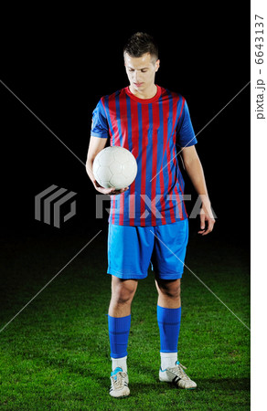 football player in action football player in action 6643137