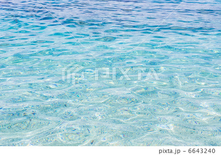 ニシバマ、透明の海（沖縄・慶良間・阿嘉島） 6643240