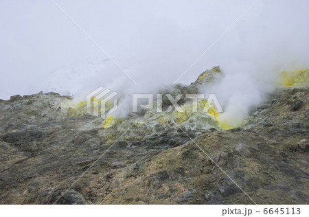 地熱発電　自然エネルギー　地球エネルギー　イメージ素材 6645113