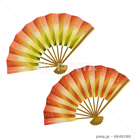 Set of Japanese fans 6646390