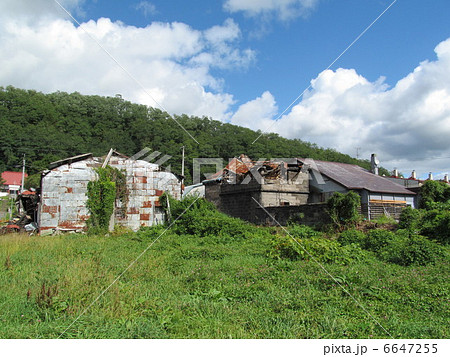 北海道の寂れた集落 6647255