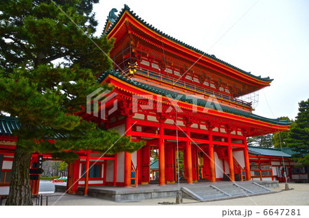 平安神宮の「応天門(神門)」（京都市左京区岡崎西天王町／京都府） 6647281