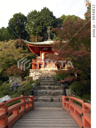 西国三十三箇所・十一番札所・上醍醐へ通ずる下醍醐の弁天堂 6648812