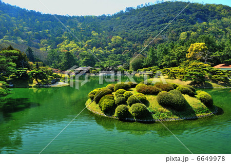 名勝　栗林公園 6649978