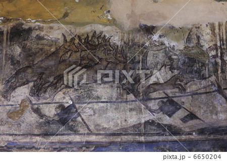 アムラ城フレスコ画 6650204