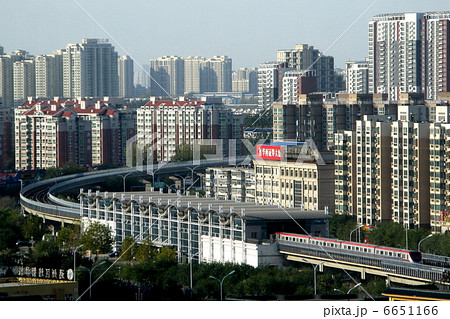 北京地下鉄八通線　果園駅 6651166