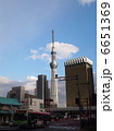 浅草から見た東京スカイツリー 6651369