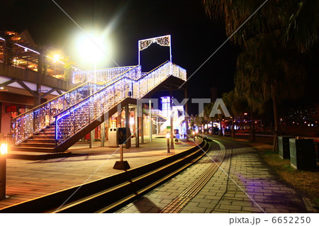 鹿児島　ドルフィンポートの夜景 6652250