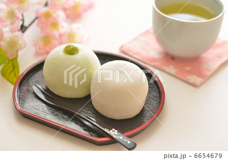 あん餅とうぐいす餅 6654679