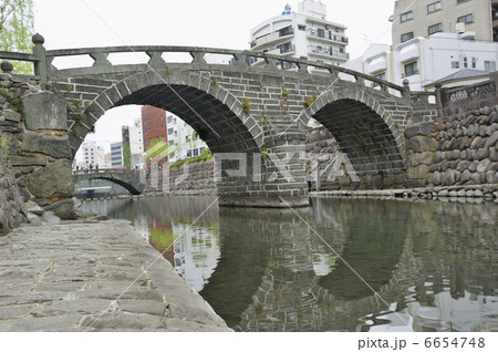 長崎・めがね橋 6654748
