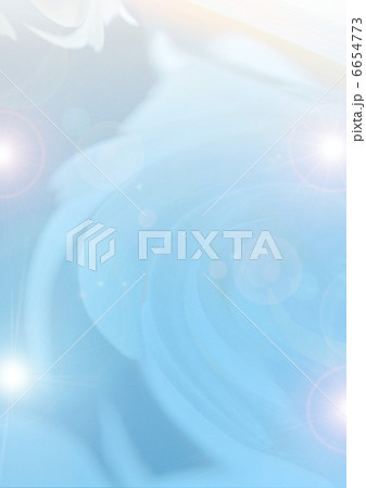 青　雲模様　背景　バックイメージ 6654773