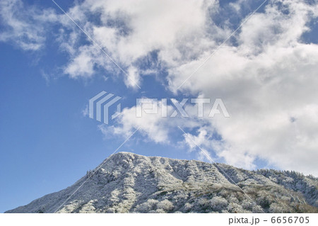 霧氷の山 霧氷の山 6656705