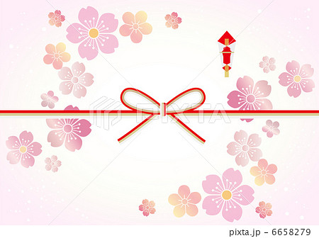 春　桜　熨斗  6658279
