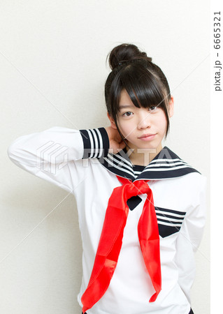 女子学生 女子学生 6665321