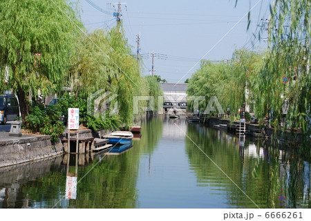柳川　川下り　観光地 6666261