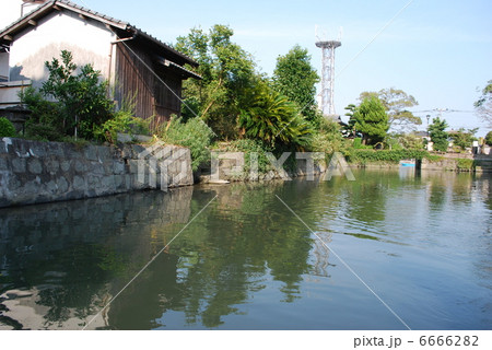 柳川　川下り　観光地 6666282