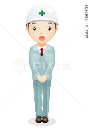 作業服の男性イラスト 作業服の男性イラスト 6666358
