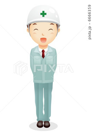 作業服の男性イラスト 6666359