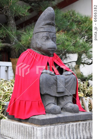 濡額 神仏画 烏帽子猿 神猿 神社 寺社仏閣 扁額 古画-