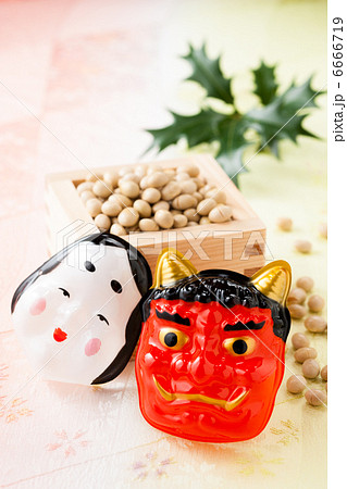 節分 縦 節分 縦 6666719