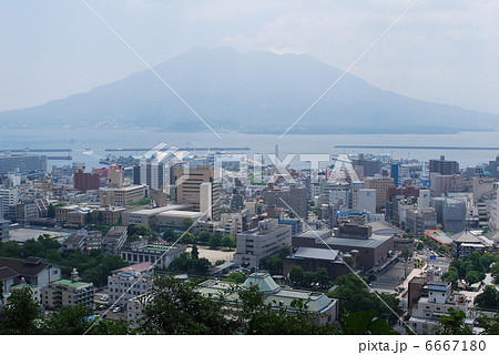 桜島　鹿児島　一望 6667180