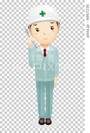 Work clothes male illustration 6667256