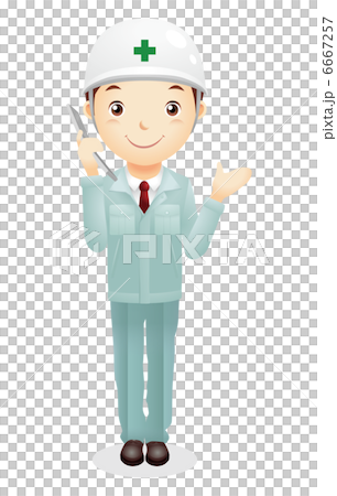 Work clothes male illustration 6667257