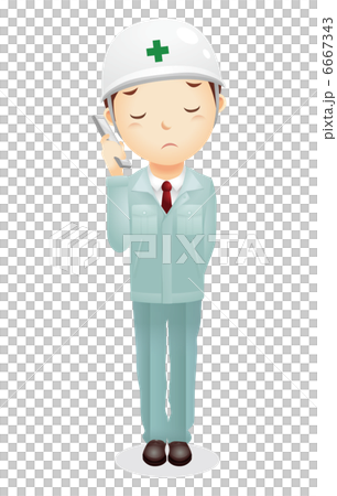 Work clothes male illustration 6667343