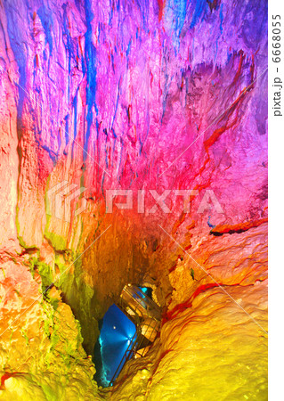 岩手　岩泉町　龍泉洞 6668055