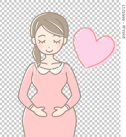 妊娠してる女性のイメージ 妊娠してる女性のイメージ 6668215
