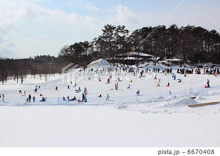 小岩井農場まきば園のそりあそび広場 6670408