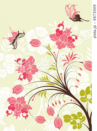 Flower frame 6673009