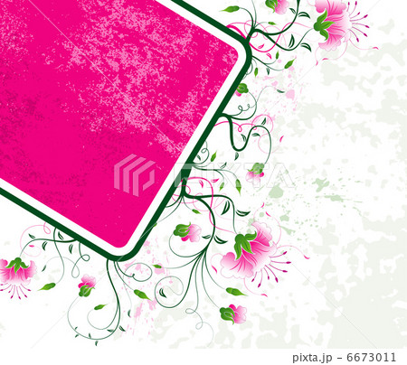 Abstract floral frame Abstract floral frame 6673011