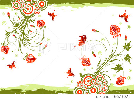 Floral frame Floral frame 6673029